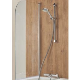 Aqualisa Midas 110 BSM Deck-Fed Exposed Chrome Thermostatic Bath/Shower Mixer