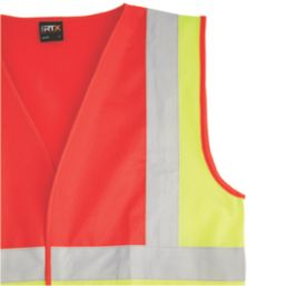 Pro RTX High Visibilty  Waistcoat Yellow / Red Small 36" Chest