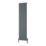 Reina Piatto Single 1800mm x 445mm 3437BTU Anthracite Vertical Designer Radiator
