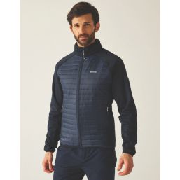 Regatta Clumber Hybrid  Jacket Navy 4X Large 59" Chest