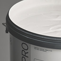 LickPro  Matt Pure Brilliant White Emulsion Vinyl Paint 10Ltr