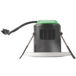 4lite  Fixed  Fire Rated LED CCT Downlights Matt White 7W 720lm 6 Pack