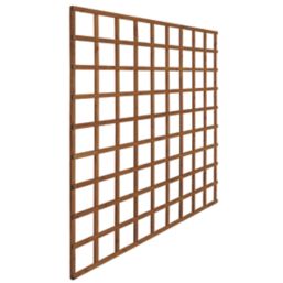 Forest  Softwood Square Trellis 6' x 6' 3 Pack