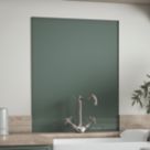 Laura Ashley  Metallic Fern Kitchen Splashback 600mm x 750mm x 6mm