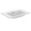 Ideal Standard i.life B Wall Hung Vanity Unit with Black Handles & Basin Matt White 800mm x 505mm x 630mm