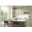 Wilsonart Pure White Matt White Stone Effect Laminate Worktop 3000mm x 600mm x 38mm