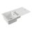 Carysil TD150-WH 1.5 Bowl Granite Composite Kitchen Sink White Reversible 1000mm x 500mm