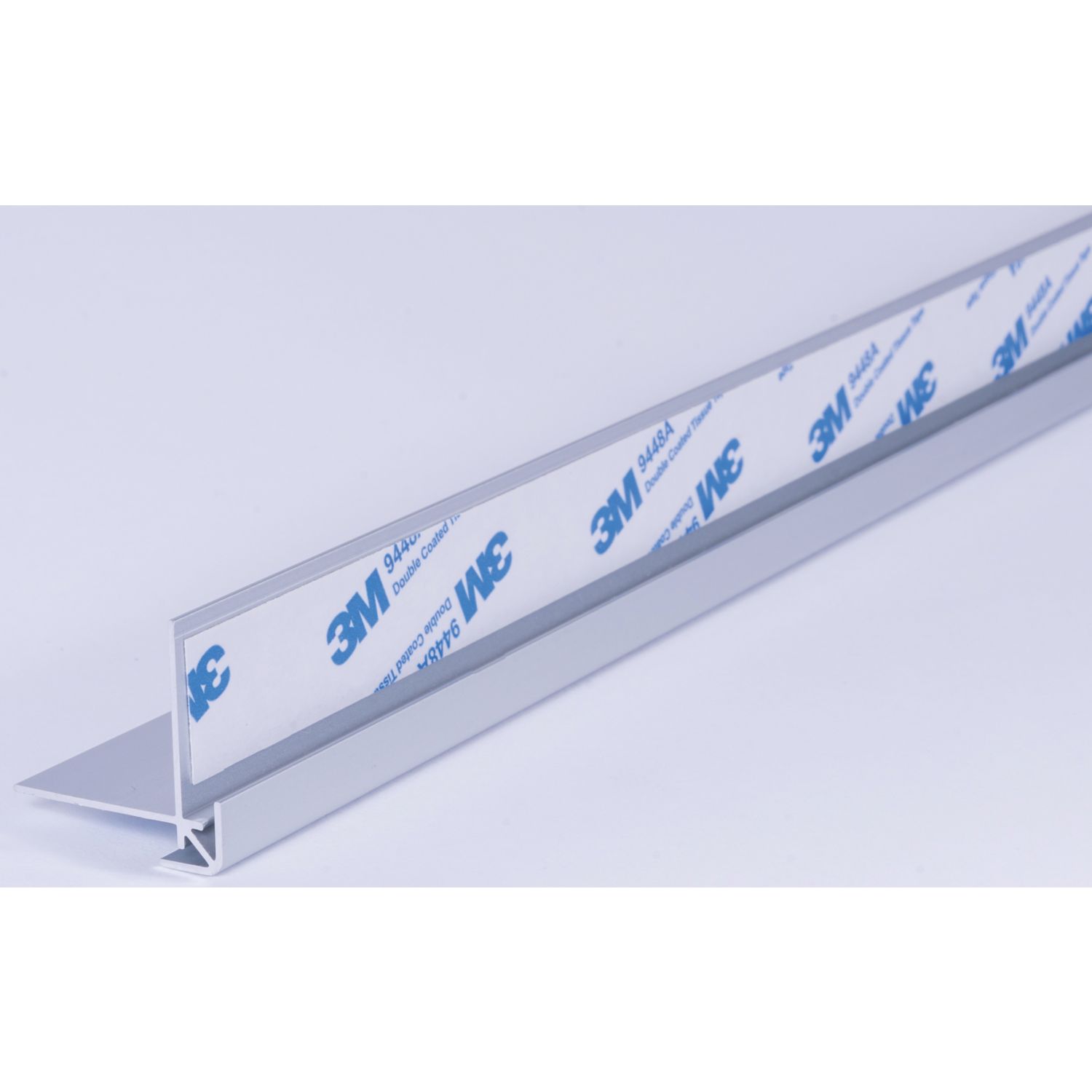 Splashwall External Corner Matt Silver 600mm x 4mm (985RK)
