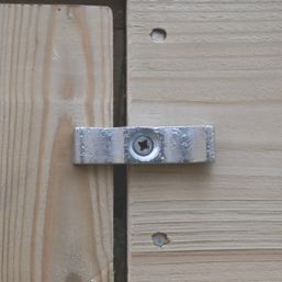 Forest Timberdale 8' 6" x 12' (Nominal) Reverse Apex Tongue & Groove Timber Shed with Base