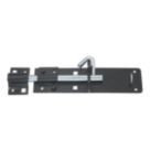 Smith & Locke Brenton Gate Bolt Black 152mm