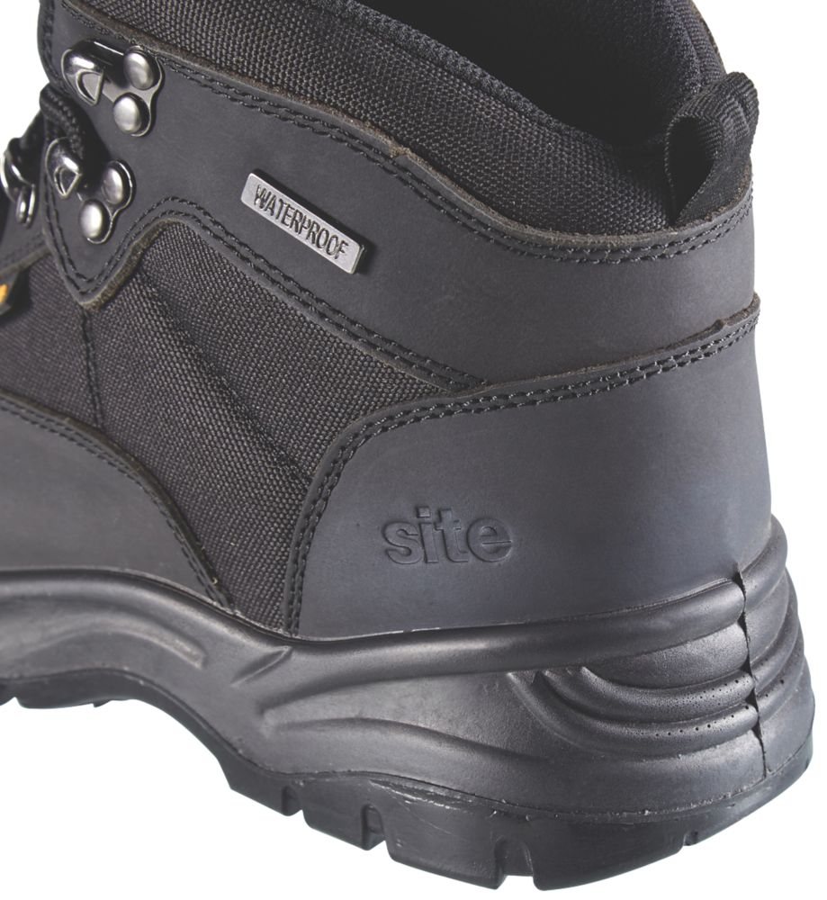 Stanley FatMax Ontario Safety Boots Black Size 9 - Screwfix