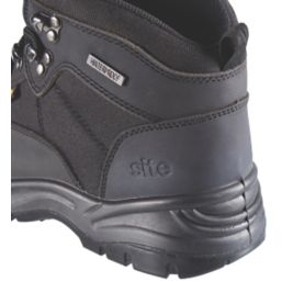 Site Onyx    Safety Boots Black Size 9