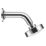 Mira Beat Fixed Shower Head & Arm Chrome/White 100mm