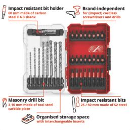 Einhell  Masonry Drill Bit Set 33 Pieces