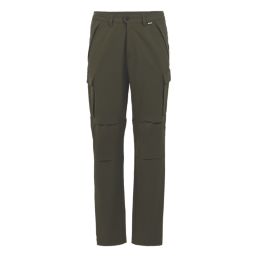 Regatta Questra Cargo Trousers Dark Khaki 42" W 32" L