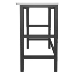 Bunker  Workbench with Stainless Steel Worktop 1550mm x 610mm x 1065mm