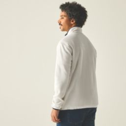 Regatta Frankie Full Zip Fleece White Stone / Navy Medium 44.8" Chest