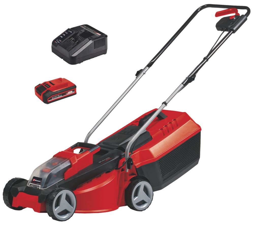 Worx WG713E 1200W 34cm Push Lawn Mower 230-240V - Screwfix