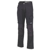 JCB  Cargo Trousers Black 40" W 32" L