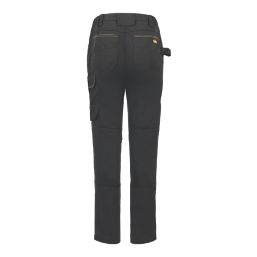 Site Heyward Womens Trousers Black Size 12 31 L - Screwfix