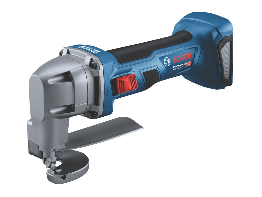 Bosch GSC 18V16 E 18V LiIon Coolpack Brushless Cordless Metal Shear Bare Screwfix