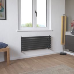 Ximax Fortuna 410mm x 1000mm 1543BTU Anthracite Horizontal Designer Radiator