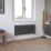 Ximax Fortuna 410mm x 1000mm 1543BTU Anthracite Horizontal Designer Radiator