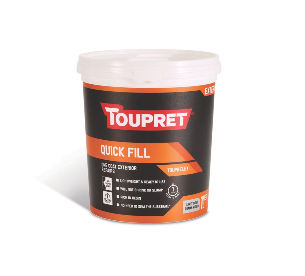 Toupret  Exterior Quick Fill 1Ltr