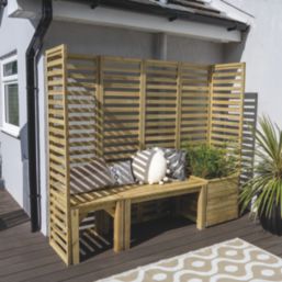 Forest V2 7' x 1' 6" (Nominal) Garden Modular Set 9 Pieces