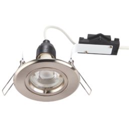 LAP Cast Fixed  Downlight Satin Nickel