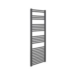Time 1585mm x 500mm 1827BTU Anthracite Flat Designer Towel Radiator