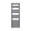 Time 1585mm x 500mm 1827BTU Anthracite Flat Designer Towel Radiator