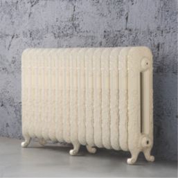 Arroll 597mm x 1009mm 5325BTU Cream Cast Iron 2 Column Radiator