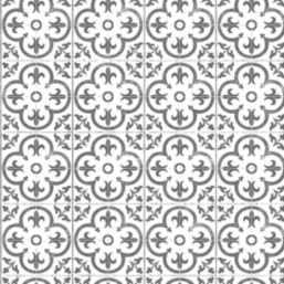 Wilsonart Florence Black & White Splashback 600mm x 800mm x 4mm