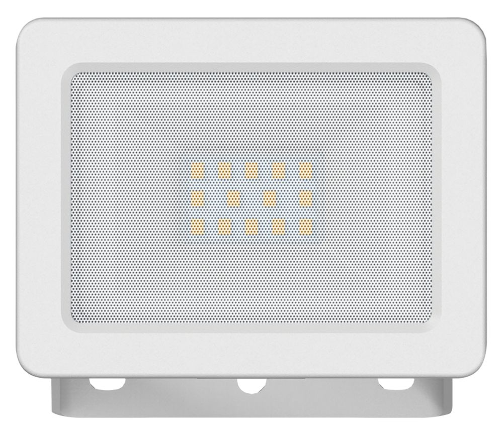 LAP Weyburn Outdoor LED Floodlight White 10W 1000lm - Screwfix