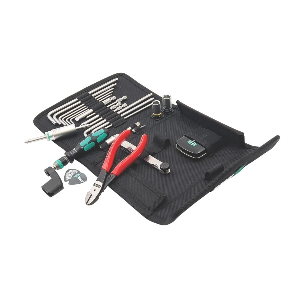 Wera 9100 Guitar Tool Set 26 Pieces Screwfix