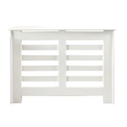 Victorian Radiator Cover White 1195mm x 200mm x 900mm