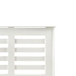 Victorian Radiator Cover White 1195mm x 200mm x 900mm