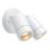 Saxby Palin Outdoor Twin Wall Light Gloss White