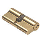 Union 6-Pin Euro Cylinder Lock 40-45 (85mm) Brass