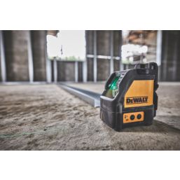 Dewalt self deals leveling laser green