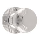 Carlisle Brass Rimmed Mortice Knobs 52mm Pair Polished Chrome