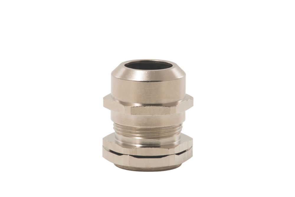British General Nickel-Plated Brass Cable Gland Kit 25mm