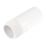 McAlpine MACFIT Rigid Straight Pan Connector Extension Piece White 250mm