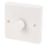 Varilight V-Dim 1-Gang 1-Way  Dimmer Switch  White