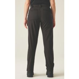 Regatta Pro Action Stretch Womens Trousers Black Size 16 29" L