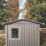 Rowlinson  Brentvale  7' x 5' (Nominal) Apex Metal Shed Grey