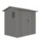 Rowlinson  Brentvale  7' x 5' (Nominal) Apex Metal Shed Grey