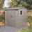 Rowlinson  Brentvale  7' x 5' (Nominal) Apex Metal Shed Grey