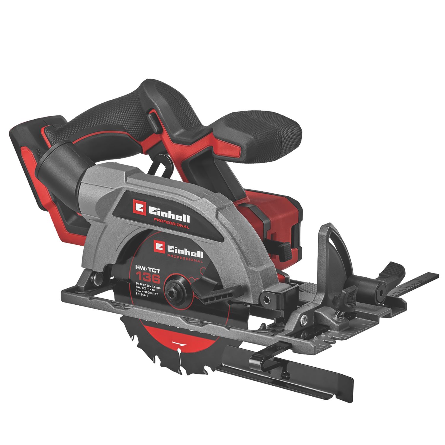 Einhell Professional TP-CS 18/136-C Li BL 136mm 18V Li-Ion Power X-Change Brushless Cordless Circular Saw - Bare (987EA)